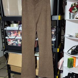 Fashion Nova Chocolate Brown Track Pants